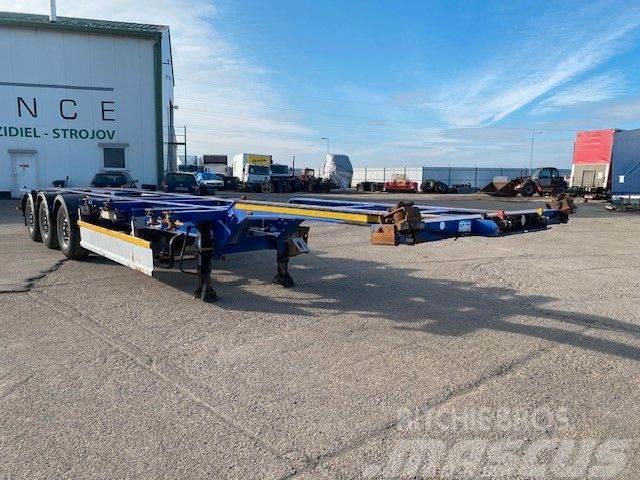 Wielton for containers vin 296 Semi-trailer med Containerramme