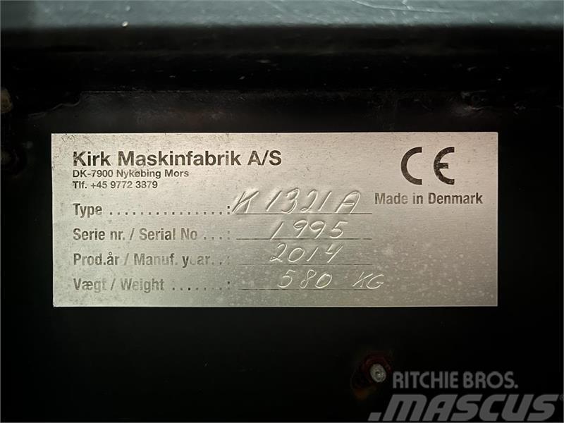  Kirk Mandskabskurv K1321A m. hydraulisk sving og a Teleskoplastere