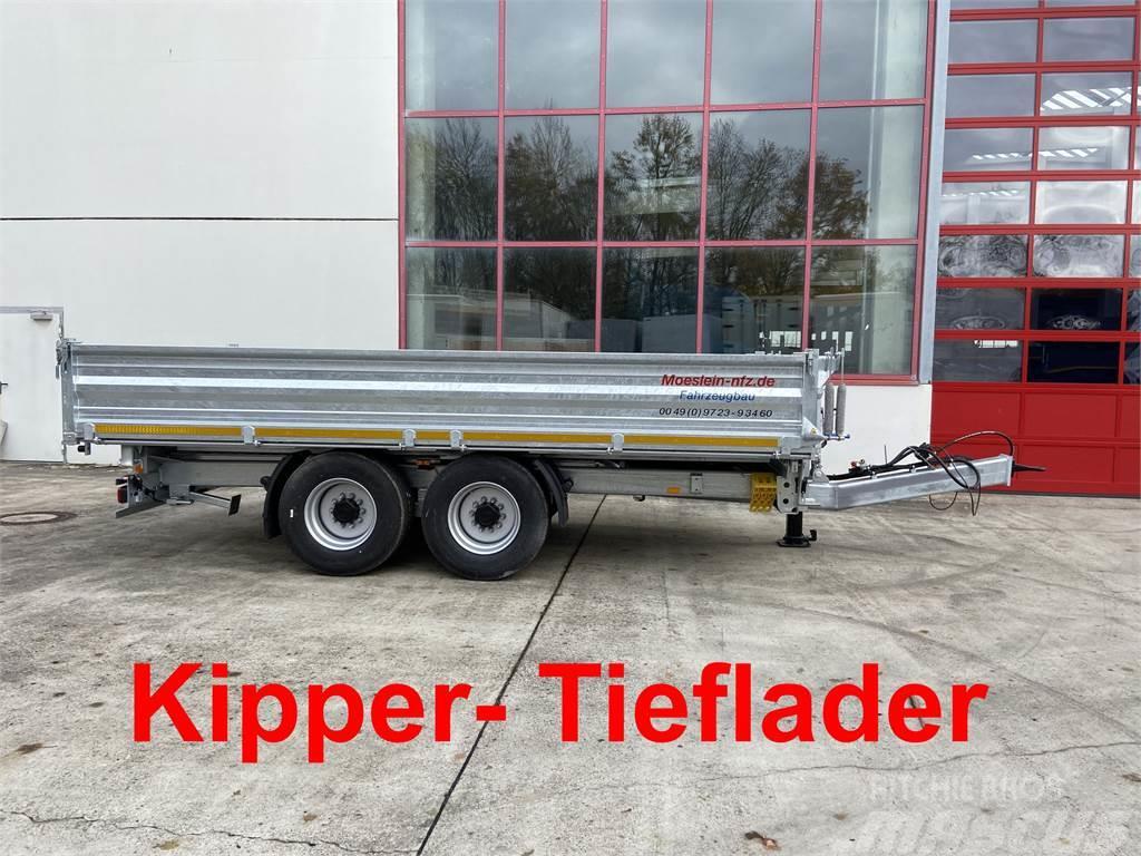 Möslein TTD 14 5,70 m 14 t Tandem- Kipper Tieflader 5,70 Tipphengere