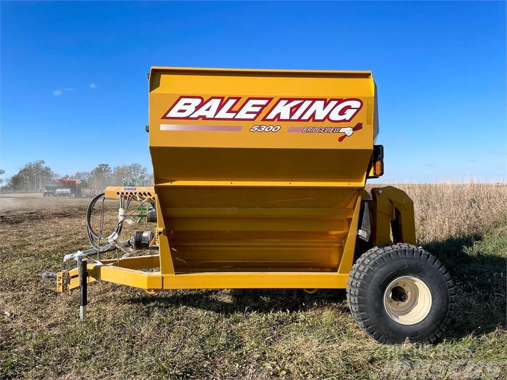 Bale King 5300 Rundballerivere, -kuttere og -utpakkere