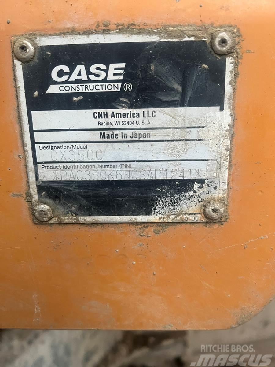 CASE CX350C Beltegraver