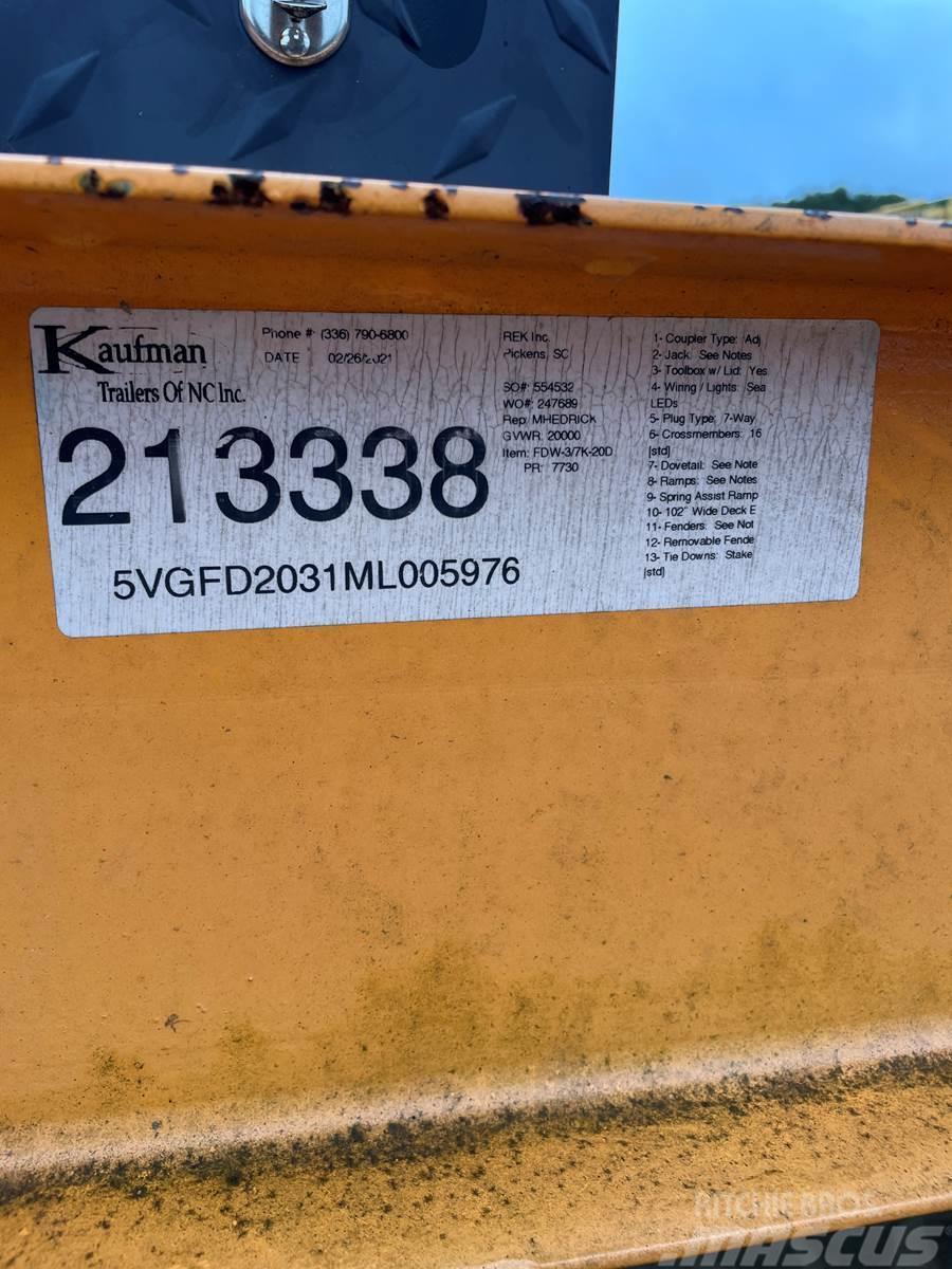 Kaufman 12 Ton Biltransporter Semi