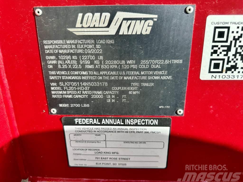 Load King FL201-HD-37 Aksler