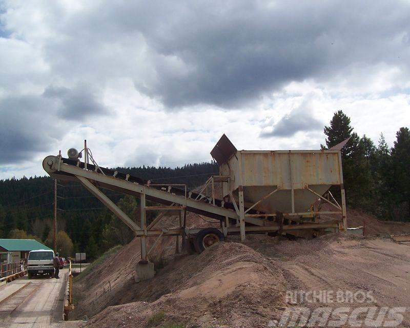 Spokane Machinery (SPOMAC) Load out Bunker/Surge Bin - 40  Avfalls- og sorteringsverk