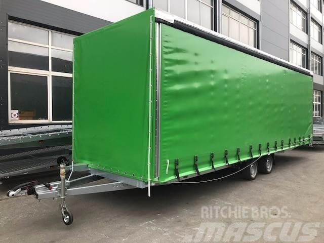 Boro liukukapeli 6,5x2,3x2,3 3500kg kylki aukeava Kapell trailer/semi