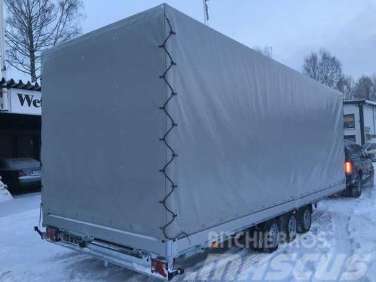 Boro liukukapeli 6,5x2,3x2,3 3500kg kylki aukeava Kapell trailer/semi