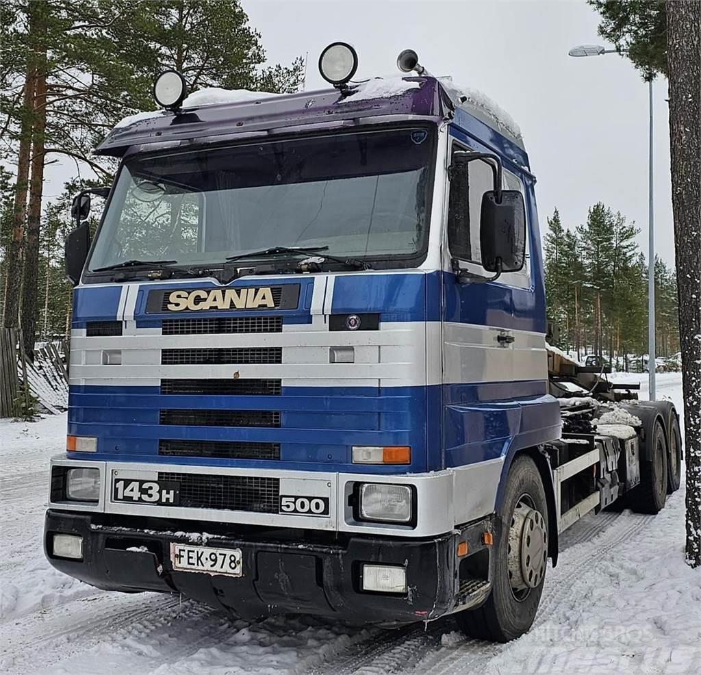 Scania 143H Kabelløft lastebiler