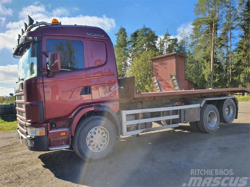 Scania 144G 460 Kabelløft lastebiler