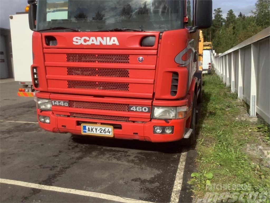Scania R144 Tma auto rek työkone Andre lastebiler