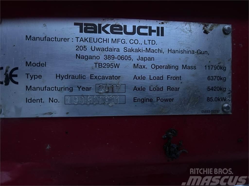 Takeuchi TB295 W Hjulgravere