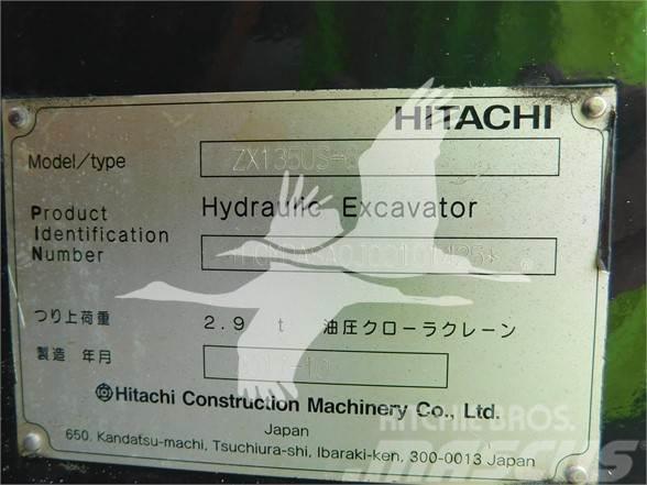 Hitachi ZX135US-6 Beltegraver