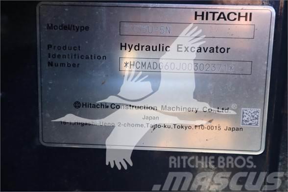 Hitachi ZX35U-5N Minigravere <7t