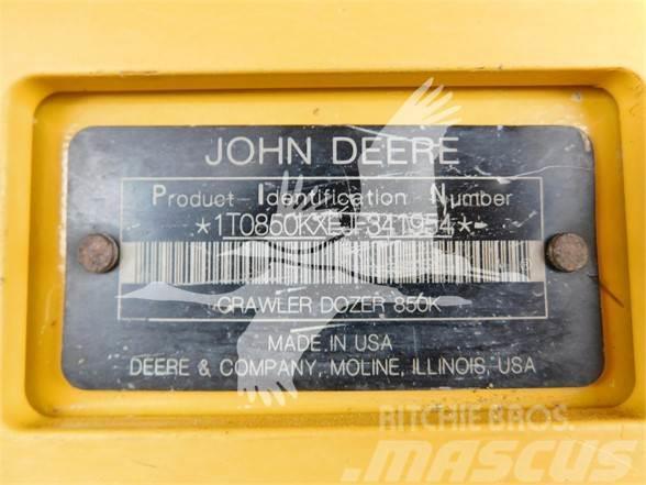 John Deere 850K WLT Dozere Beltegående