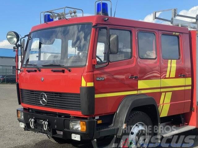 Mercedes-Benz LK 1220 4x4 Metz Feuerwehr TLF 16/25 Pumpe+2410L Skapbiler