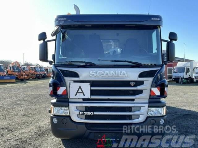 Scania P320 6x2 Faun Variopress 22m³+Zoeller Schüttung Andre lastebiler