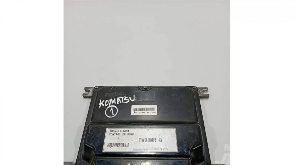 Komatsu PW98MR-8 Lys - Elektronikk