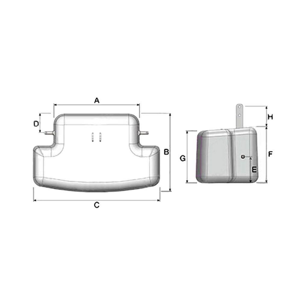  Front counterweight Front lodd