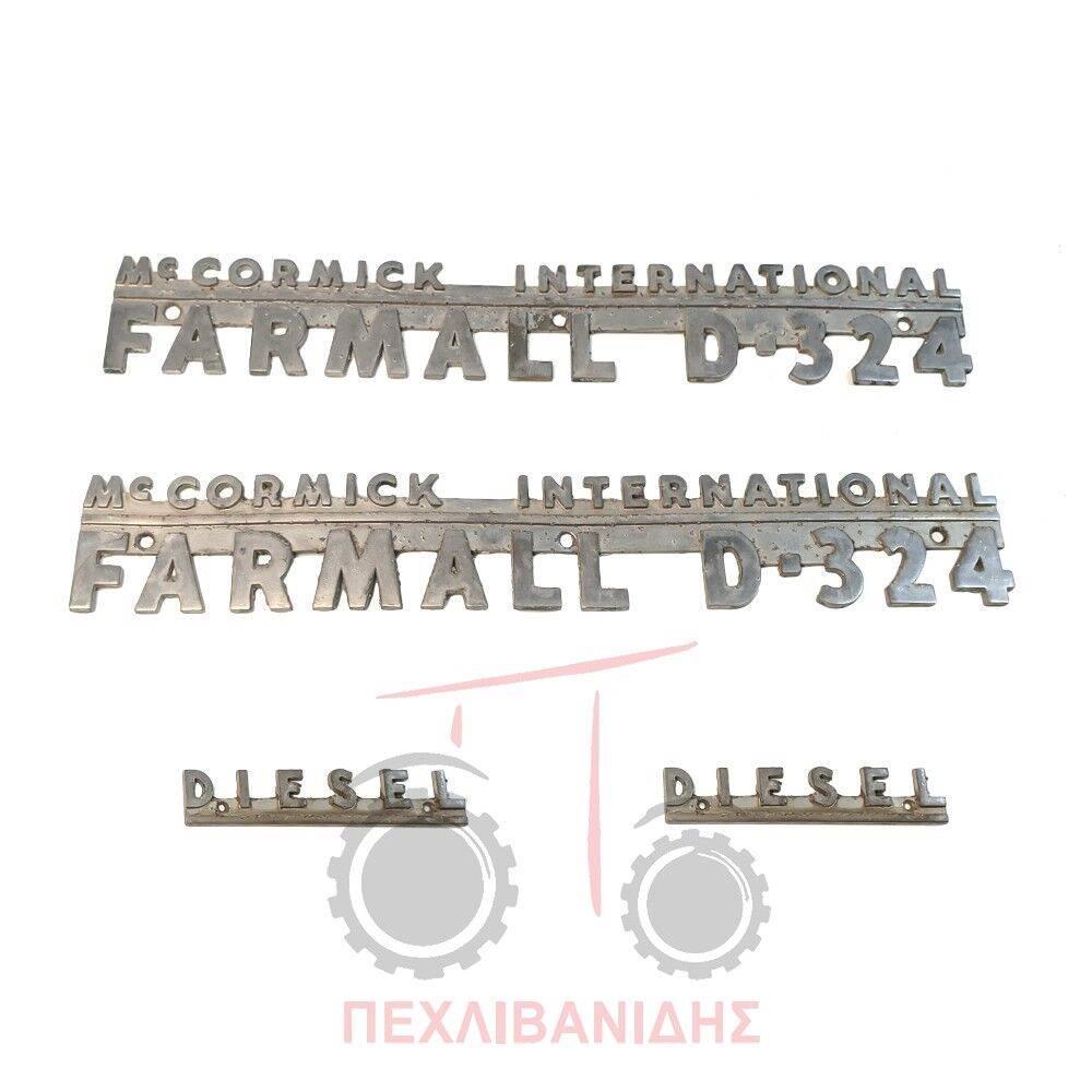 International MCCORMICK FARMALL D-324 Øvrige landbruksmaskiner
