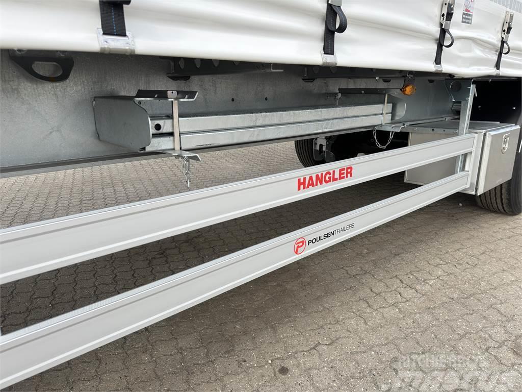 Hangler 3-aks 45-tons gardintrailer Nordic Gardintrailer