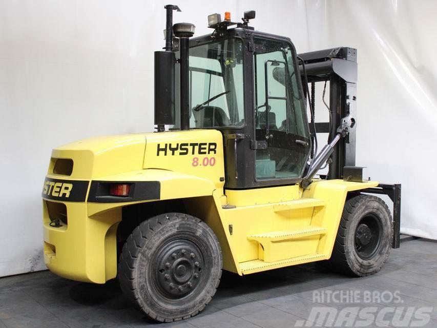 Hyster H 8.00 XM Diesel Trucker