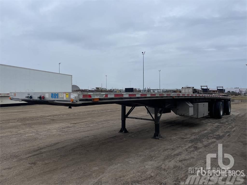 East Mfg MANUFACTURING 48 ft T/A Spread Axle Planhengere semi