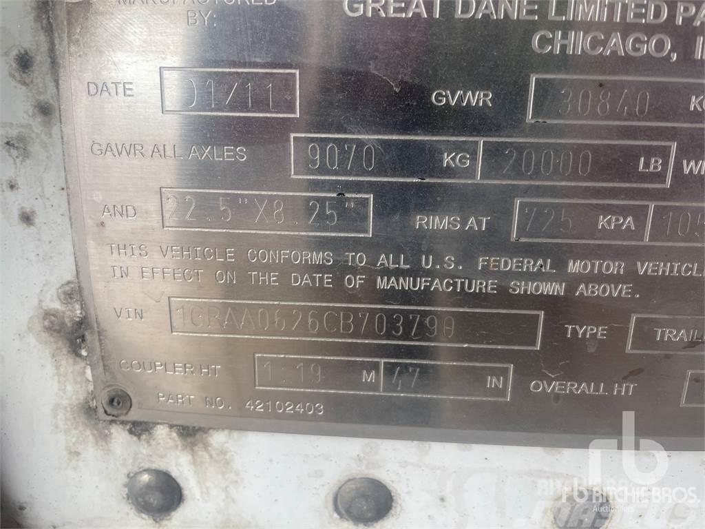 Great Dane CTL-1114-310 Frysetrailer Semi
