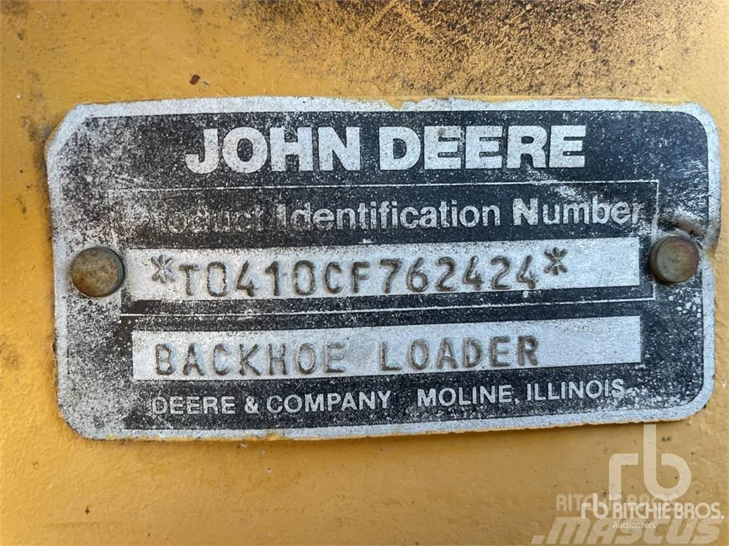 John Deere 410C Traktorgravere