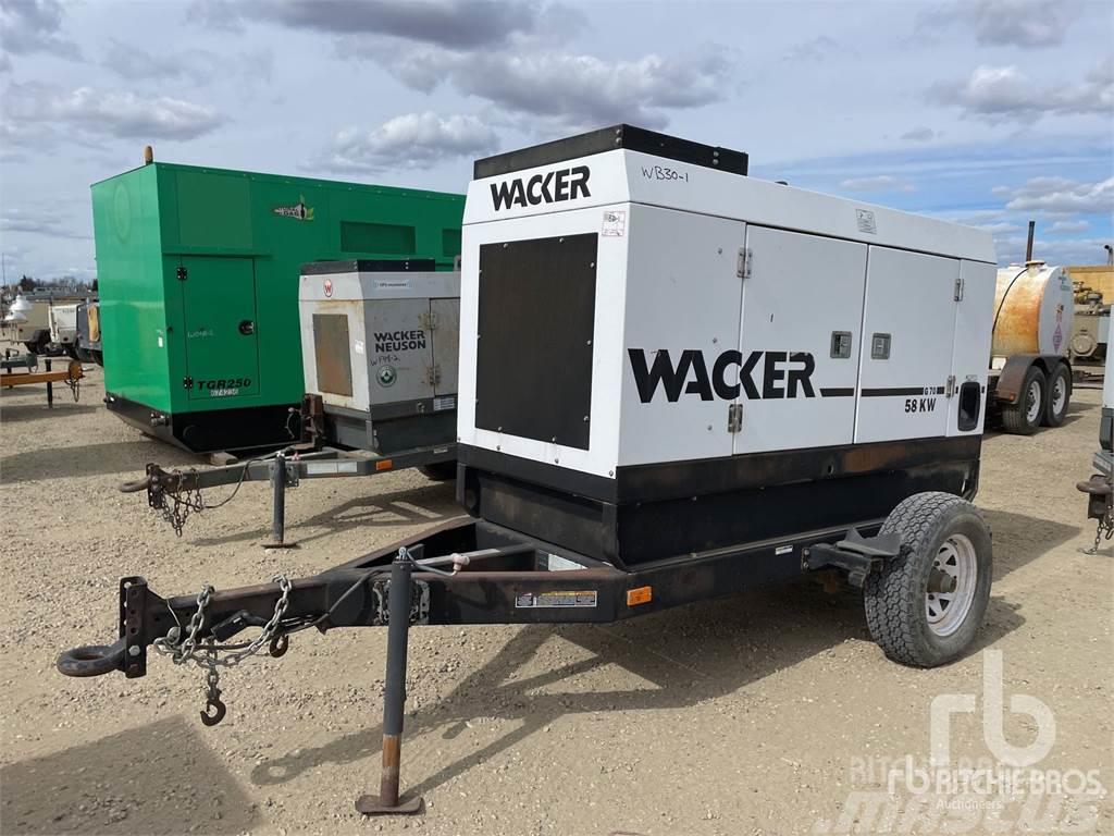 Wacker G70 Diesel Generatorer