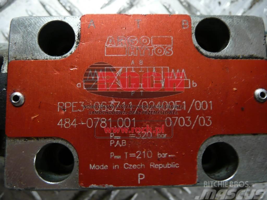 Argo HYTOS PPE3-063Z11/02400E1/001 484-0781.001 + 944-0 Hydraulikk