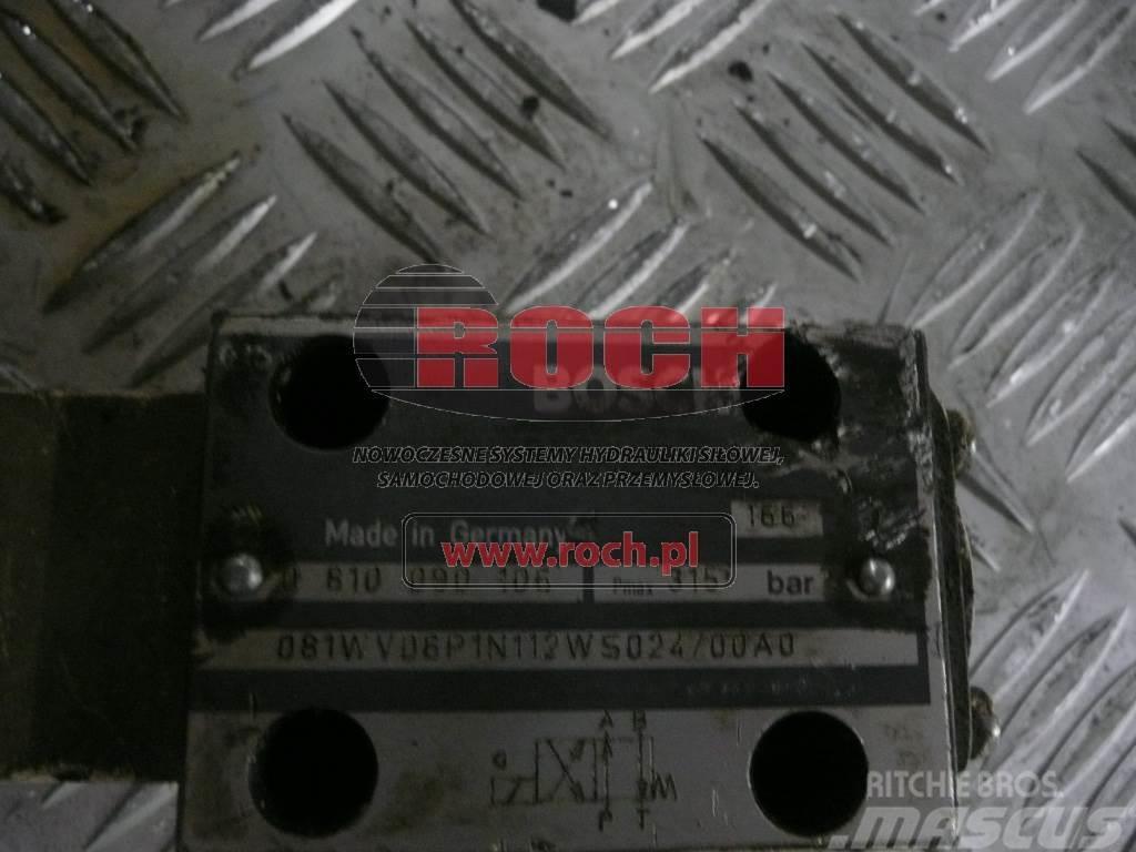 Bosch 0810090106 081WV06P1N112WS024/00A0 Hydraulikk