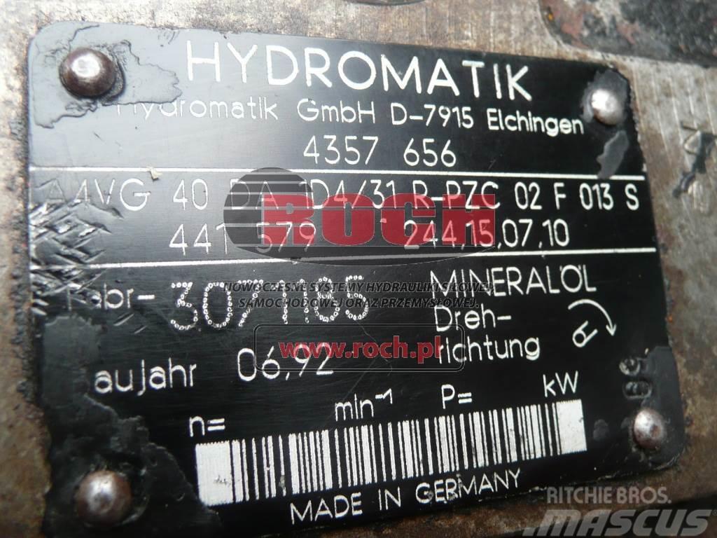 Hydromatik A4VG40DA1D4/31R-PZC02F013S 441579 244.15.07.10+ Po Hydraulikk