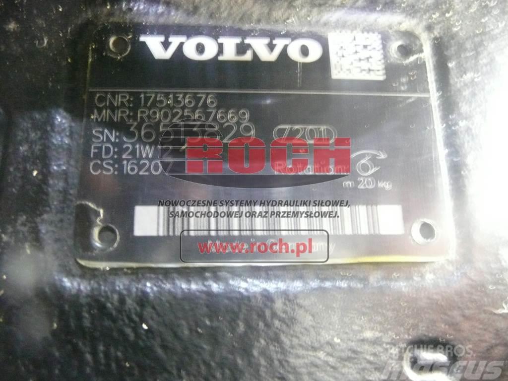 Volvo 17513676 R902567669 16207 + 17507437 R902567004 R9 Hydraulikk