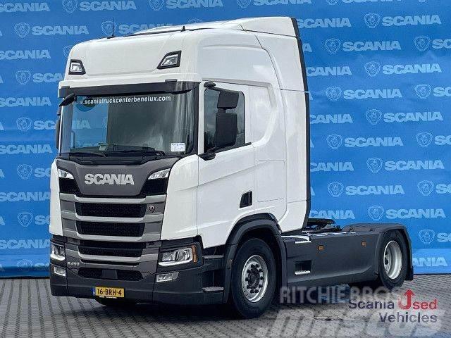 Scania R 450 A4x2NB RETARDER DIFF-LOCK 8T FULL AIR NAVI Trekkvogner