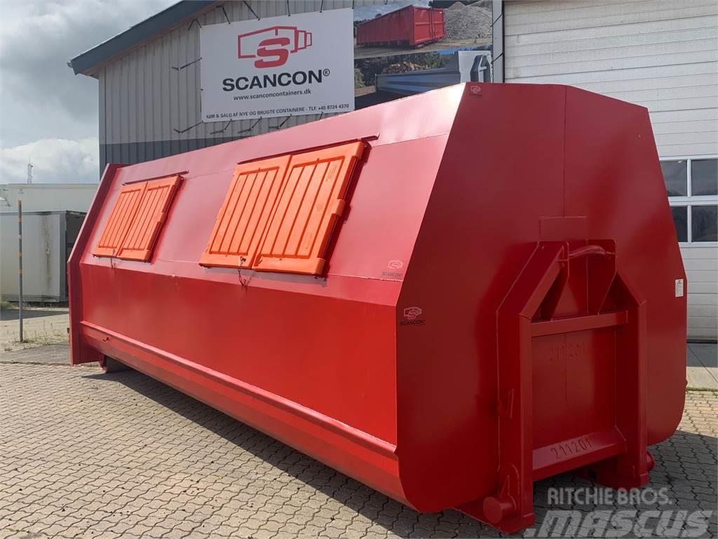  Scancon SL6027 - 5950 mm lukket container 27m3 Krokrammer