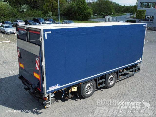 Schmitz Cargobull Anhänger Tiefkühler Standard Doppelstock Ladebordw Skaphengere Frys/kjøl/varme