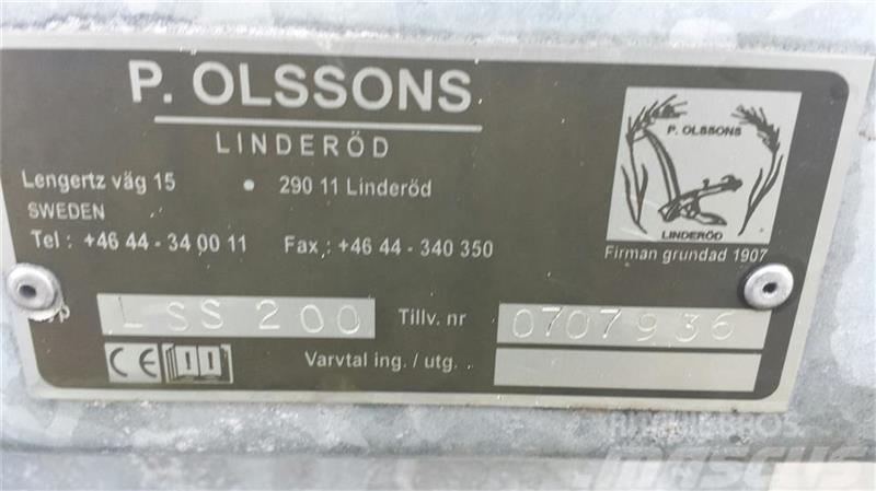  - - -  P Olssons. LSS 200 Sand- og saltspredere