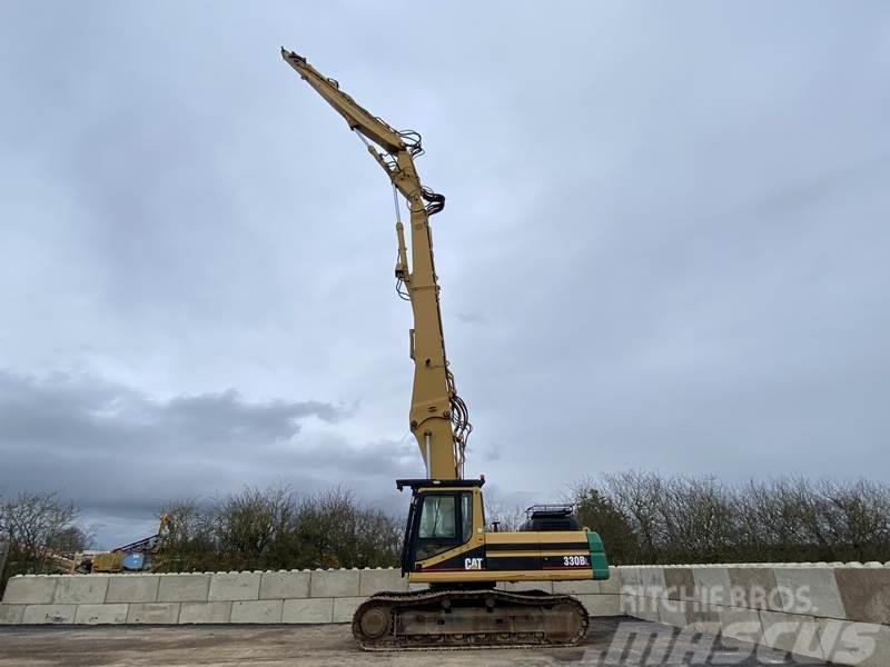 CAT 330BL 22m High Reach Demolition Excavator Gravemaskiner for riving