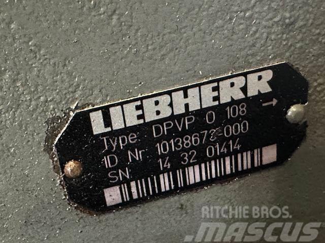 Liebherr A 924 C HD POMPA HYDRAULICZNA DPVP O 108 Hydraulikk