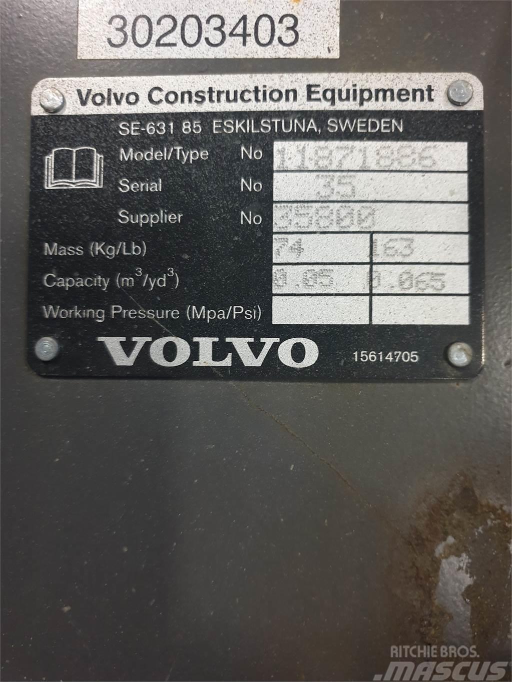 Volvo Kabelskopa S40 300mm Skuffer