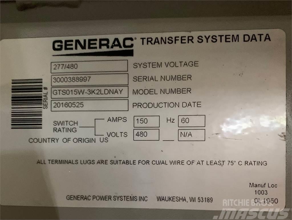 Generac 150amp 277/480V Lys - Elektronikk