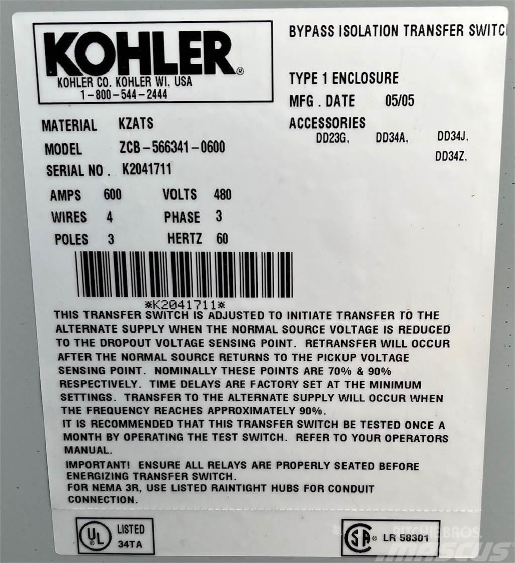 Kohler 600amp 480V Lys - Elektronikk