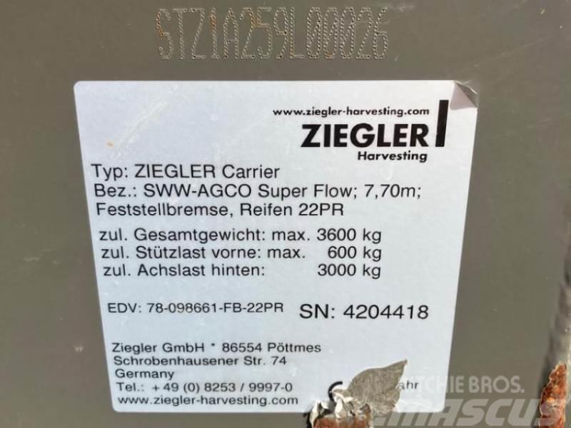 Ziegler Carrier Skurtresker tilbehør