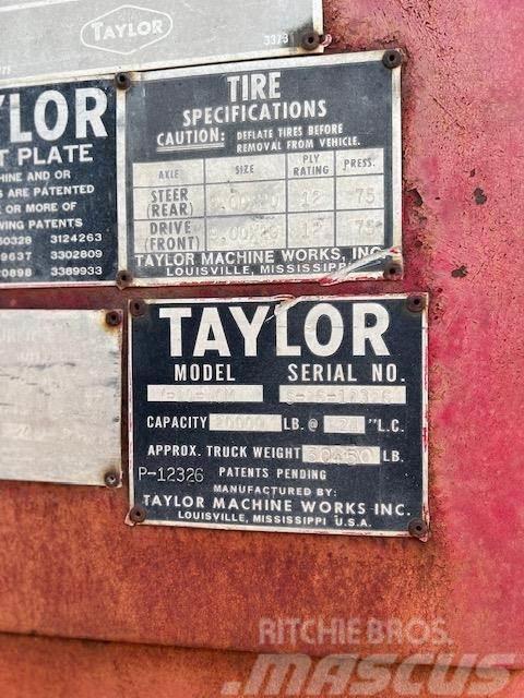 Taylor Y20W0M Diesel Trucker