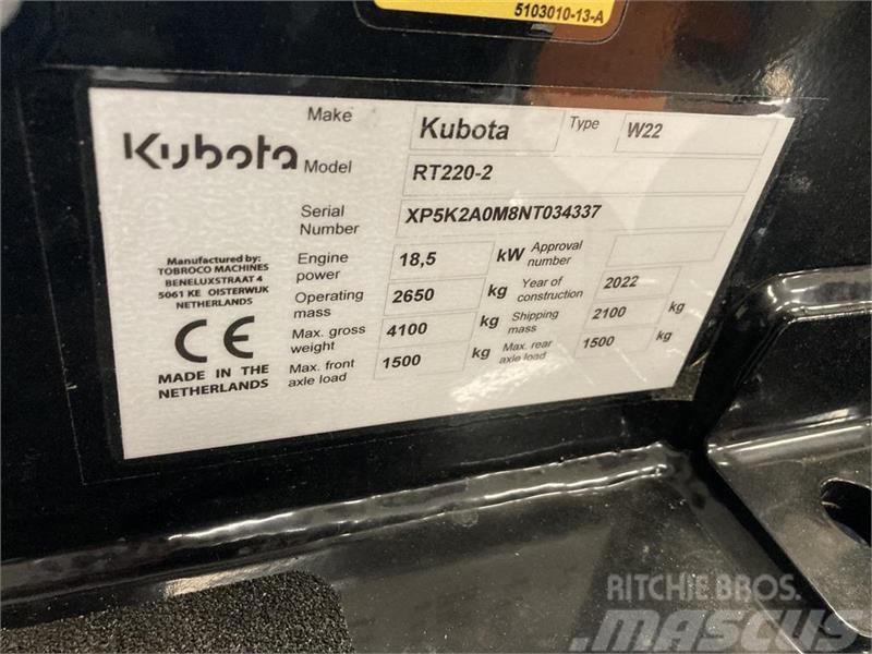 Kubota RT 220- 2 Minilastere