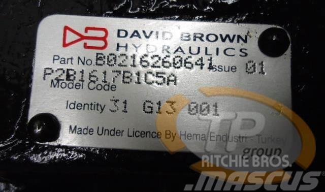 David Brown 35867940 Zahnradpumpe Andre komponenter