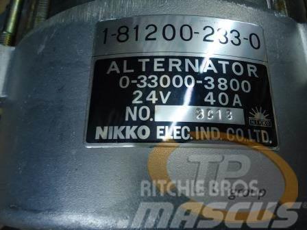 Isuzu 1-81200-233-0 Alternator 24V 40A 1812002450 Motorer