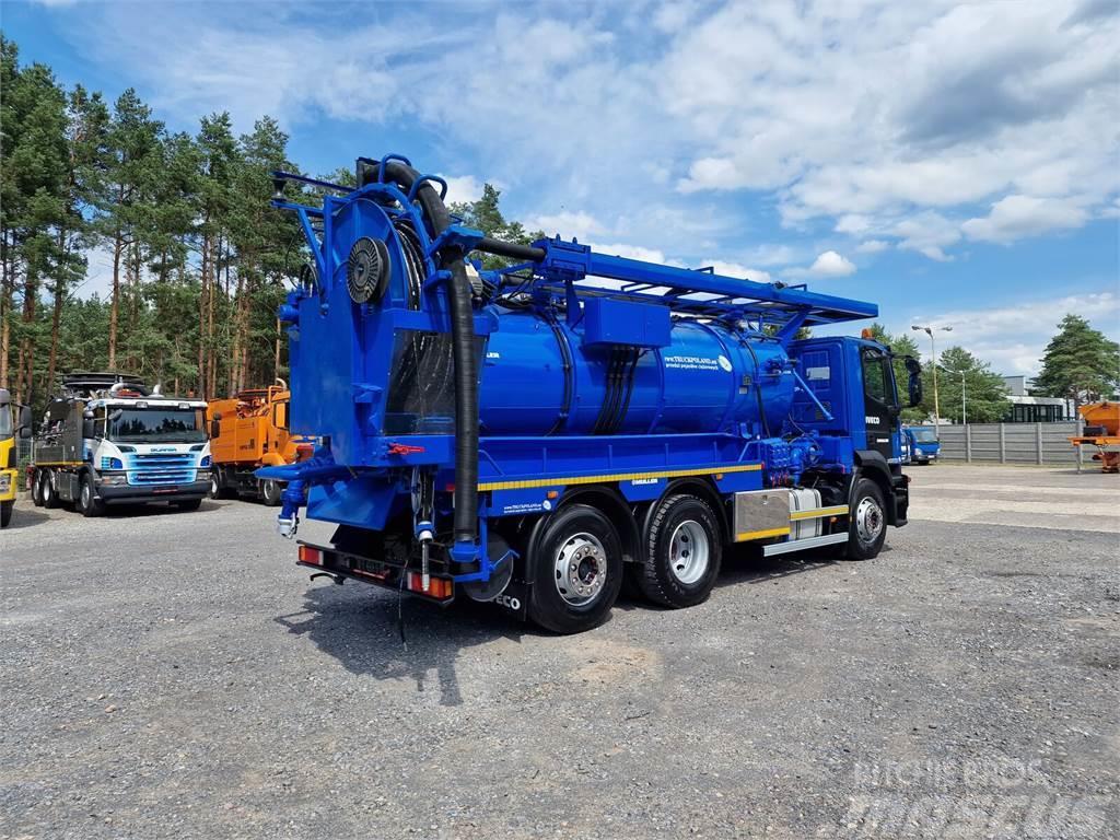 Iveco WUKO MULLER KOMBI FOR CHANNEL CLEANING Slamsugere