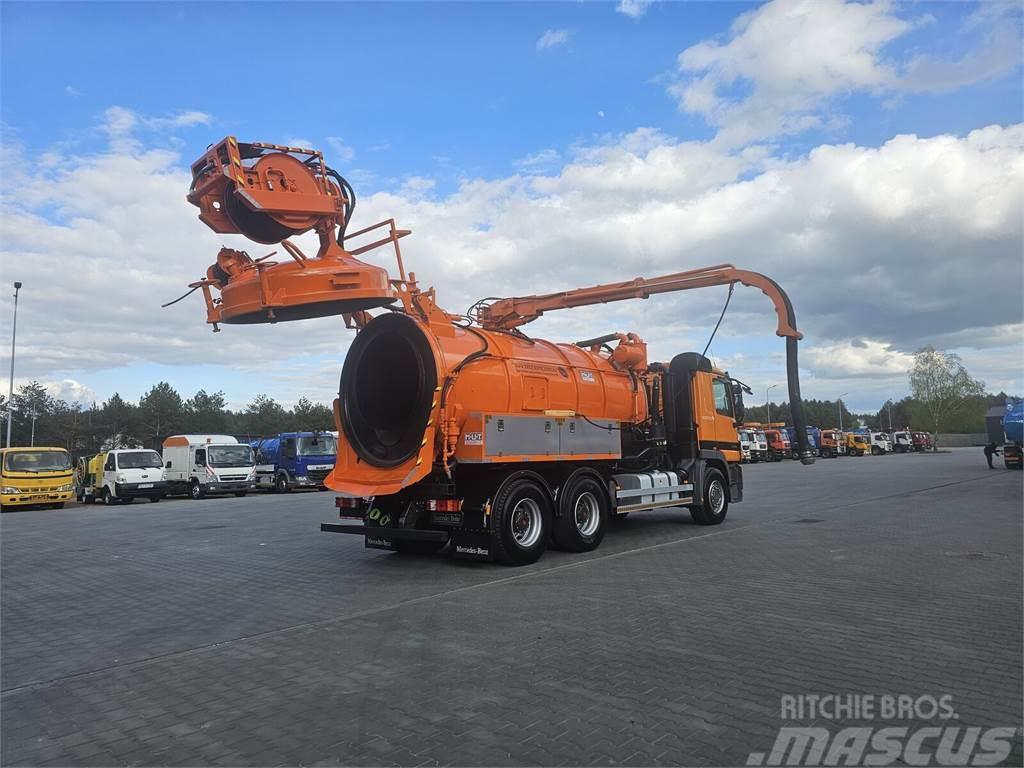 Mercedes-Benz MUT WUKO FOR CLEANING SEWERS Slamsugere