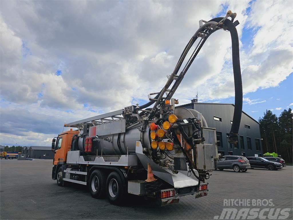 Mercedes-Benz WUKO KROLL COMBI FOR SEWER CLEANING Slamsugere