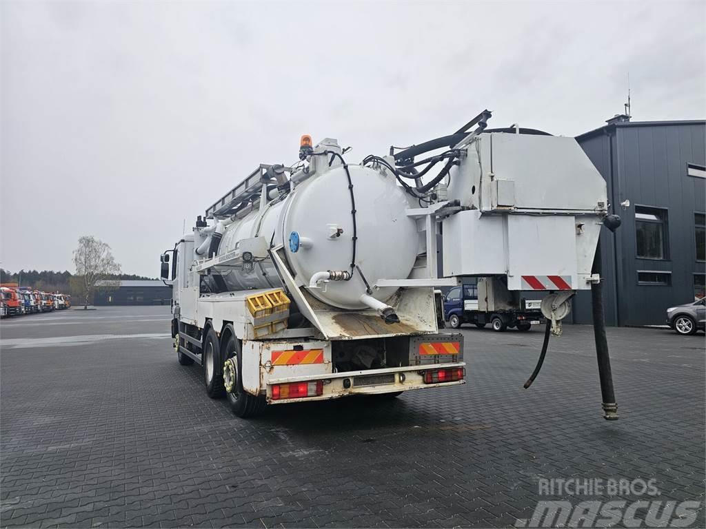 Mercedes-Benz WUKO MULLER COMBI FOR SEWER CLEANING Redskapsbærere